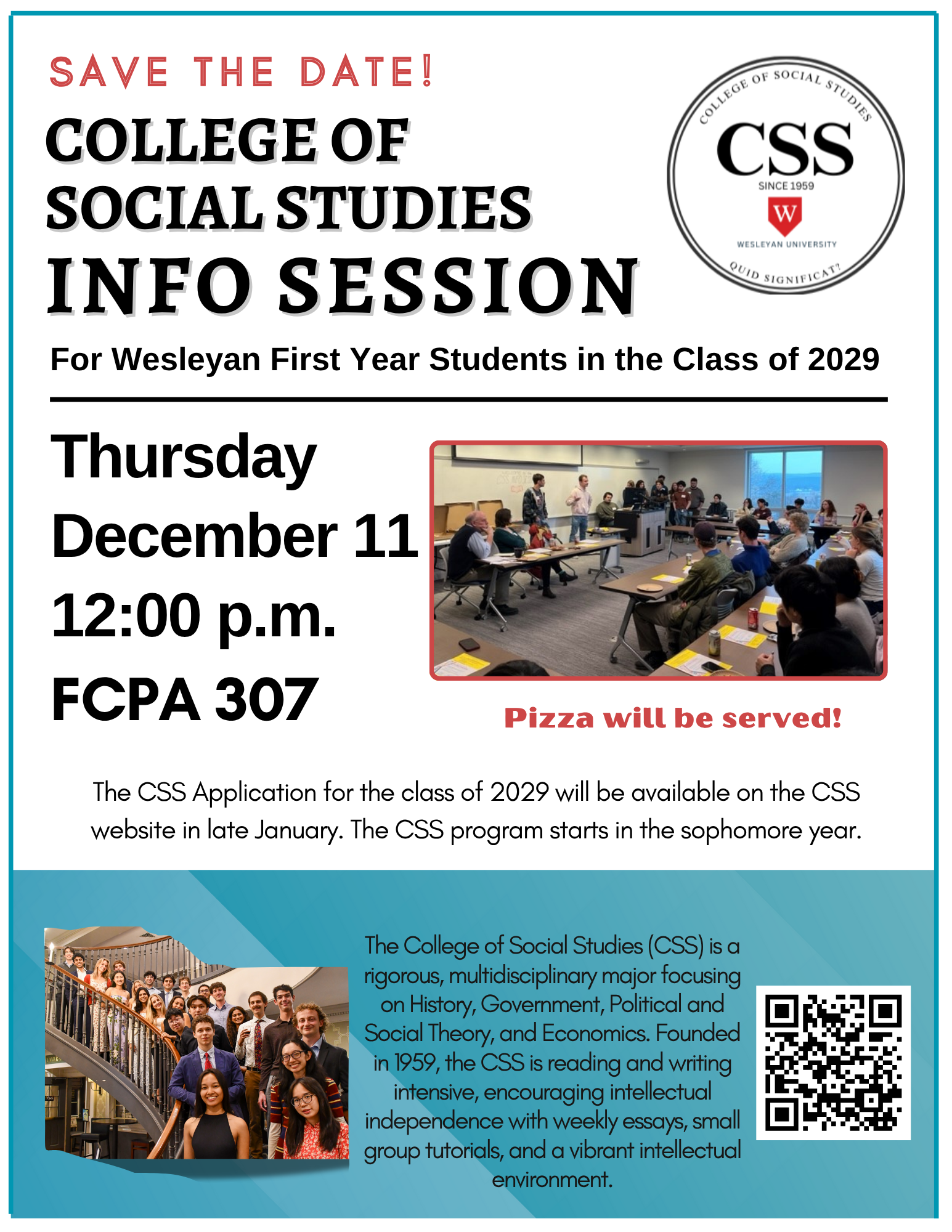 CSS Info Session 12/4/25